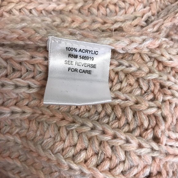 NWT ONEHART Womens Blush Pink Long Sleeve Sweater Size M - Picture 7 of 8